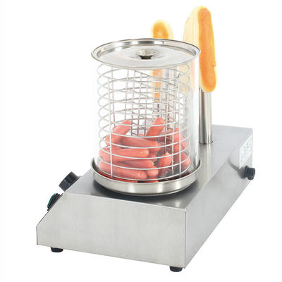 HD-TW Hot Dog Steamer met Bun Warmer gedistribueerd door Food Beverage Factories