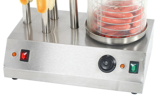 HD-TW Hot Dog Steamer met Bun Warmer gedistribueerd door Food Beverage Factories