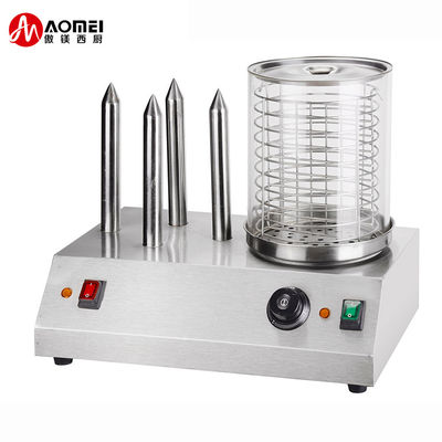 HD-TW Hot Dog Steamer met Bun Warmer gedistribueerd door Food Beverage Factories