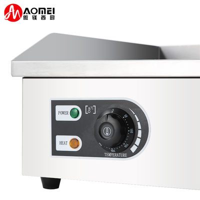 Elektrische commerciële barbecue met aangepast logo Acceptabele dikte 8 mm