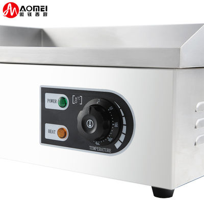 8 mm dikte roestvrij staal gas Bbq platte plaat gas grill voor keukenapparatuur