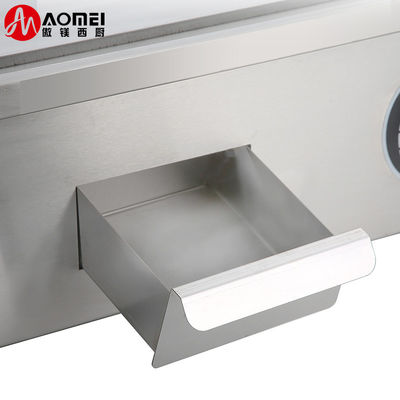 8 mm dikte roestvrij staal gas Bbq platte plaat gas grill voor keukenapparatuur