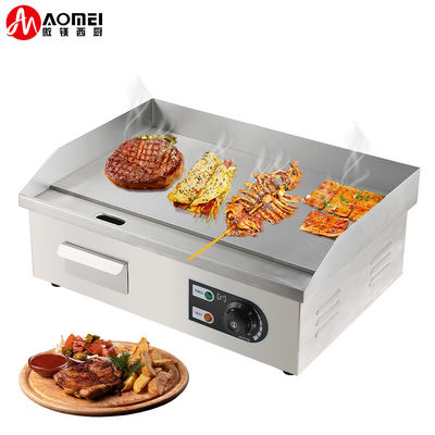 Commerciële keukenapparatuur Roestvrij staal Electric BBQ Grill/Gill/Hot Plate