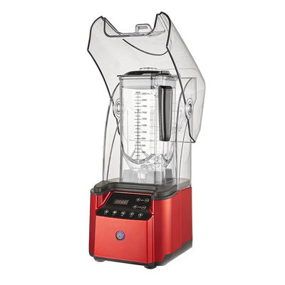 2200W Huishoudelijke glazen ijskruiser Commerciële vruchtensapper blender voor gladde menging