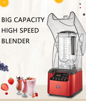 2200W Huishoudelijke glazen ijskruiser Commerciële vruchtensapper blender voor gladde menging