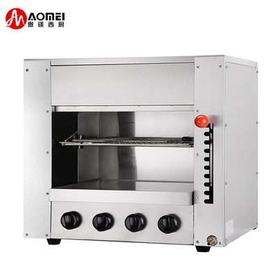6 Brander gas infrarood Salamander Grill Oven Lift voor Food Service Industry