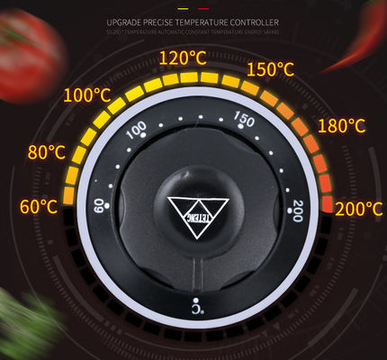 Verwarmingsmethode Elektrische verwarmingsbuis Verwarming 6L 1 tank Deep Fryer Met manden