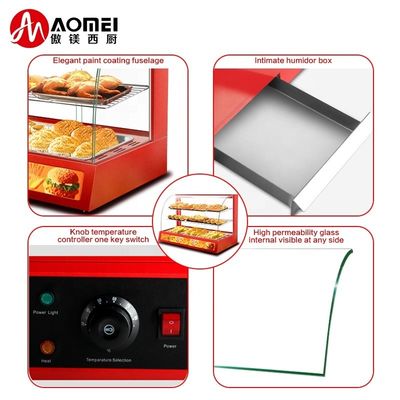 Hotel en restaurant Catering apparatuur Elektrisch voedingsdisplay Warmer met 1,2 kW vermogen
