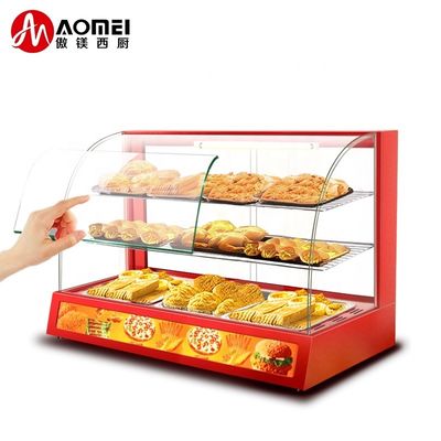 Hotel en restaurant Catering apparatuur Elektrisch voedingsdisplay Warmer met 1,2 kW vermogen