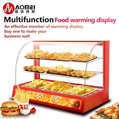 Hotel en restaurant Catering apparatuur Elektrisch voedingsdisplay Warmer met 1,2 kW vermogen