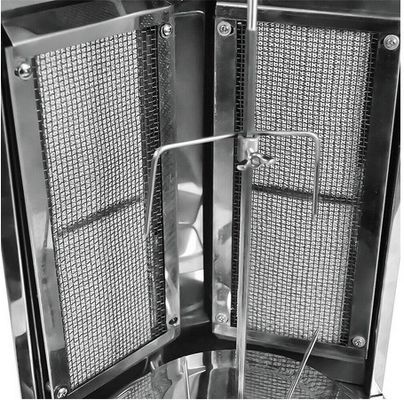 Automatische gas-shawarma-machine voor het snijden van Doner en Kebab