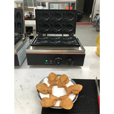 Elektrische 6pcs Stick Corn Hotdog Waffle Maker Perfect voor commerciële snackmachine