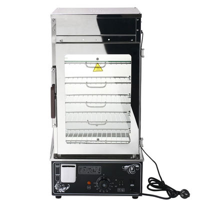 Energiebesparende functie Elektrisch voedseldisplay op het bureau Warmer Dimsum Stoommachine
