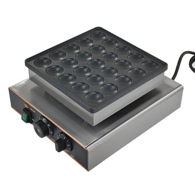0.85KW commerciële Nederlandse Mini Pancake Maker Poffertjes Maker Machine met Timer 0-5 min