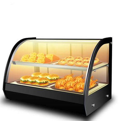 Professionele commerciële elektrische voedingswarmte display showcase met veelzijdige functies