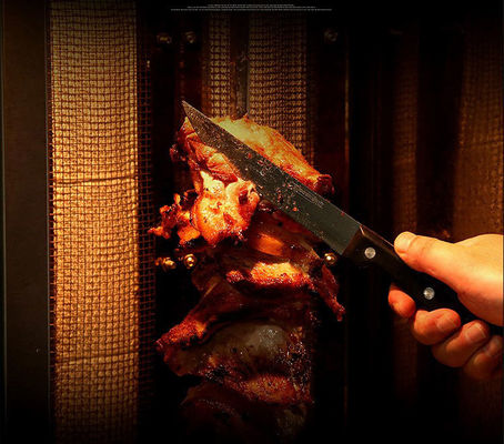 Automatische Shawarma Grill Doner Kebab Machine voor hotels en restaurants