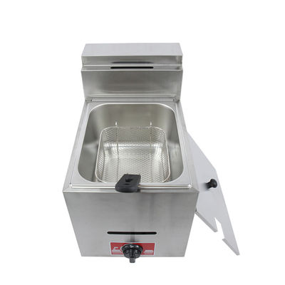 Continu 6L mini LPG gas deep fryer voor het maken van voedsel op tafel