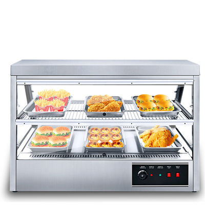 CE-certificering Commerciële acryl bakkerij displaykast met elektrische energiebron