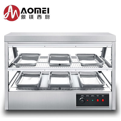 CE-certificering Commerciële acryl bakkerij displaykast met elektrische energiebron