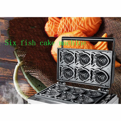 Kookoppervlak zonder plakker Elektrisch Koreaans MiNi Taiyaki Maker voor hotels en bakkerijen