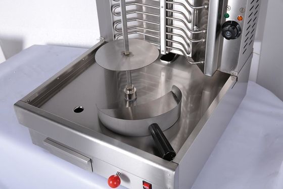 3 branders automatische kip Doner Kebab Shawarma Grill apparatuur Machine met broilers