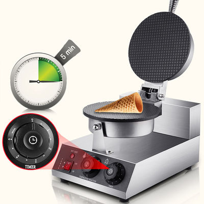 1.2W Verstelbare thermostaat Elektrische ijscon bakker wafelkone maker voor commerciële