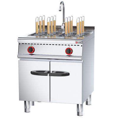 Verticale 80L roestvrij staal gas kantelbare braising pan/Bratt pan voor commerciële keuken