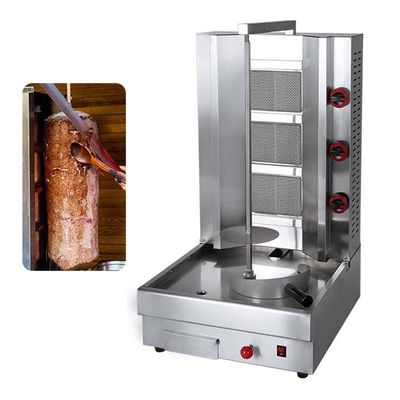 23 KG capaciteit Shawarma Grill Kip Kebab Maker voor feest Automatische snijmachine