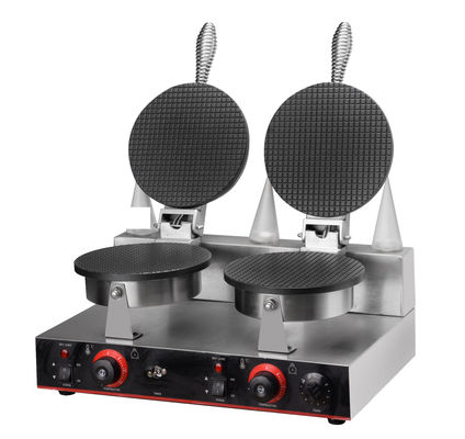 Elektrische wafelmachine van roestvrij staal voor bakkerijen