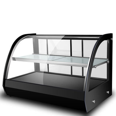 Desktop Elektrisch 2 lagen gebakken kippenvoedsel Display Warmer Vitrine met elektrische energiebron