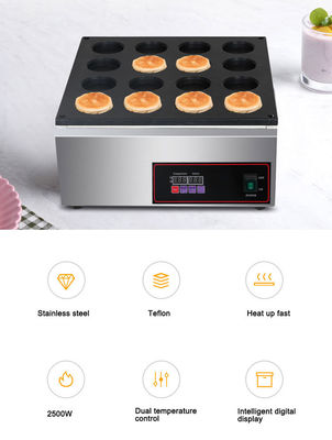 Commerciële 32-holes rode bonen cake machine met automatische productie en 5 kW efficiëntie