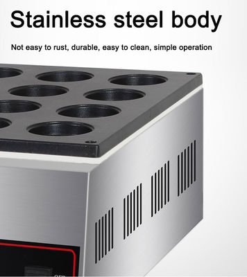 Commerciële 32-holes rode bonen cake machine met automatische productie en 5 kW efficiëntie