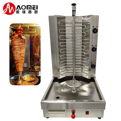 Elektrische barbecue grill kebab machine voor perfect gekookte shawarma elke keer