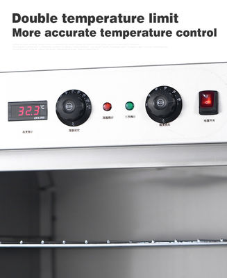 Roestvrij staal Buffet Food Warmer Cart voor catering 220V/50HZ/1Ph Power Supply Klaar