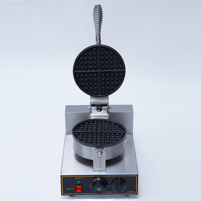 Niet-klevende commerciële wafelmachine voor enkelvoudige Belgische waffels 250*320*195mm