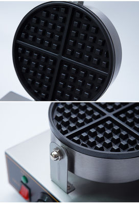 Niet-klevende commerciële wafelmachine voor enkelvoudige Belgische waffels 250*320*195mm