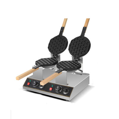 Roestvrij staal commerciële taart Belgische wafelmachine voor en gemakkelijke bediening