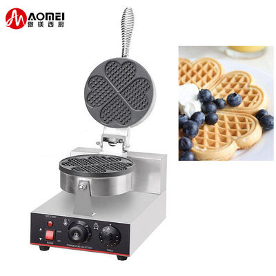 App-gecontroleerde 6kg Four of Hearts Waffle Maker Een must-have voor restaurants
