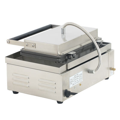 Stainless Steel Snack Machines voor Maïs Waffle Maker 220V Commerciële Six Parts Style