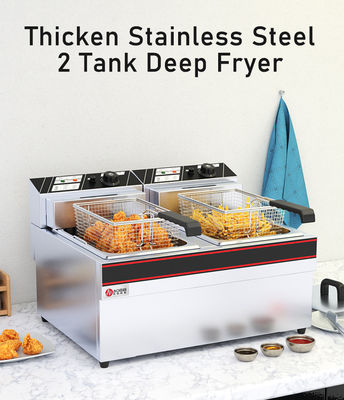 Elektrische deep fry-machine voor restaurant frietjes Chips Fry-machine Kip Kfc aardappelchips