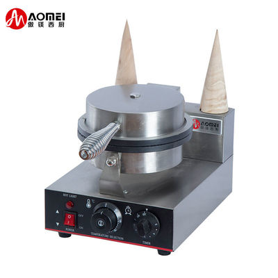 Non-Stick Kookoppervlak Waffle Cone Maker Machine voor B2B Sourcing in 220V Spanning