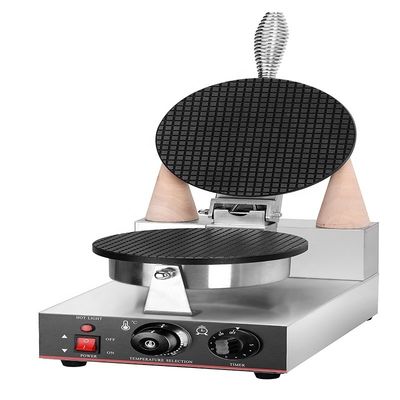 Non-Stick Kookoppervlak Waffle Cone Maker Machine voor B2B Sourcing in 220V Spanning