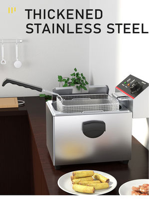 Hotel Restaurant 11L commerciële elektrische deep fryer 6,75 kg met en online ondersteuning