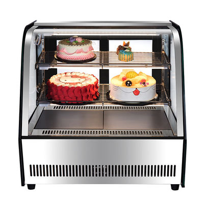 Koekkoelkas met glasdisplay en temperatuurbereik van 2-8