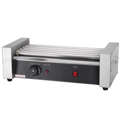 Snack Shop Supplies Elektrische Hot Dog 7/9/11 Roller Grill Bun Warmer Machine Jaar 2020