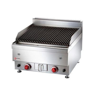 Aomei Vulkanische steengrill Roestvrij staal gasgrill NG2000-2500Pa m3/h 1.46 14.4 BTU