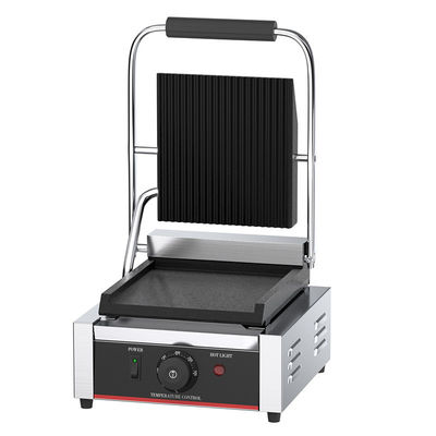 Commerciële Panini Press Grill Maker met PTFE anti-stick coating