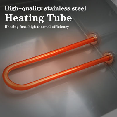 Elektrische voedselverwarmer met glazen deksel Set Pan Grootte 270*330*100mm Essentieel voor voedselservice