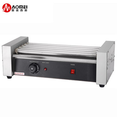 9 Roller Hot Dog Grill Maker voor Retail Snack Machine Gemak en efficiëntie