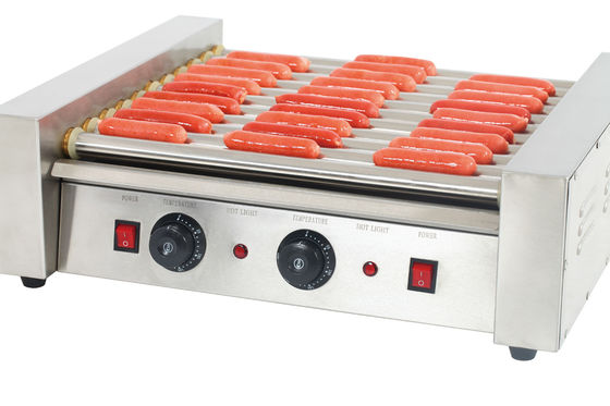 9 Roller Hot Dog Grill Maker voor Retail Snack Machine Gemak en efficiëntie